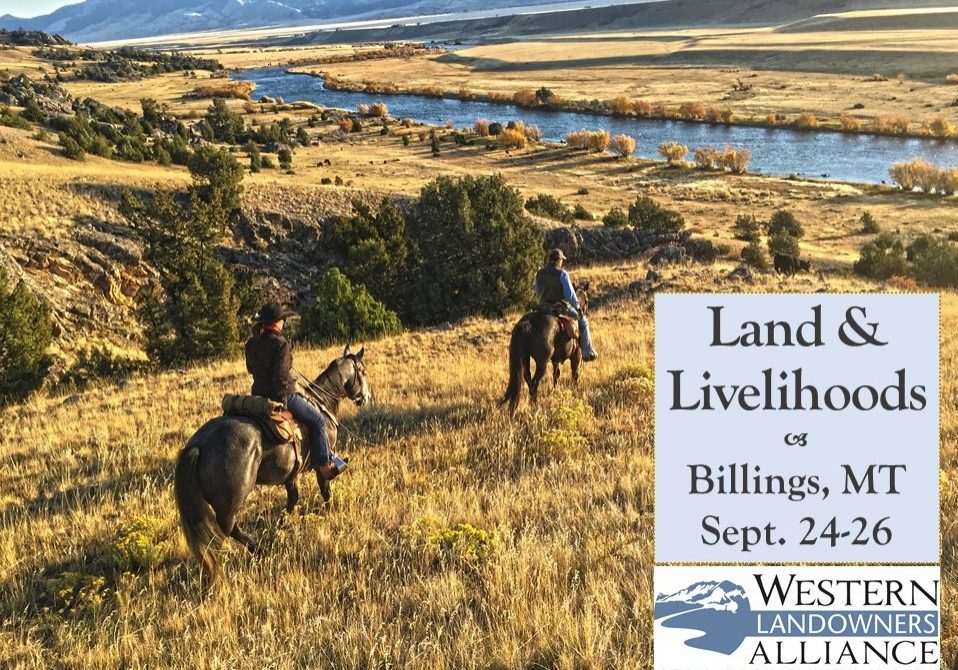 Land & Livelihoods: Sept. 24-26 in Billings, MT